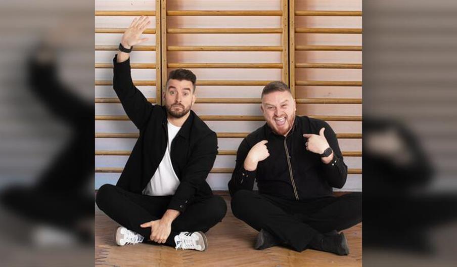 Two Mr P's in a Podcast Live