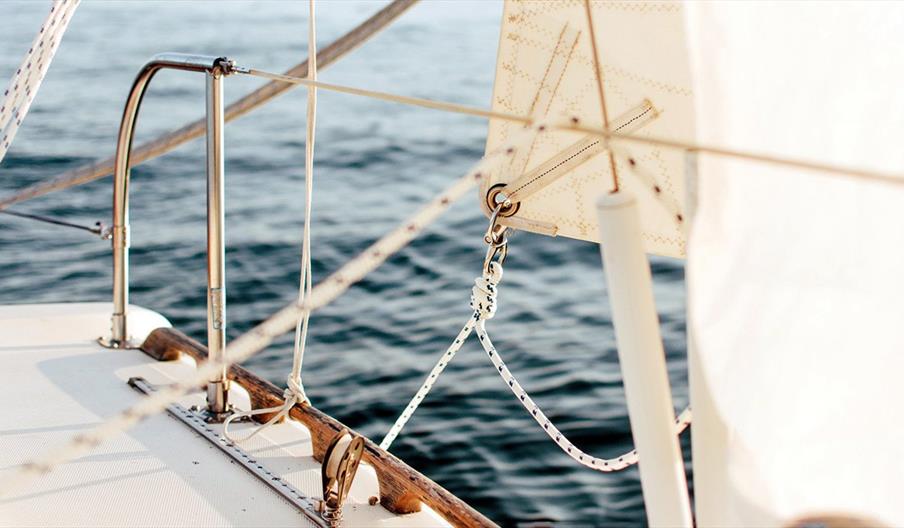 Sailboat on the water
