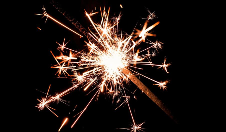 Close up sparkler