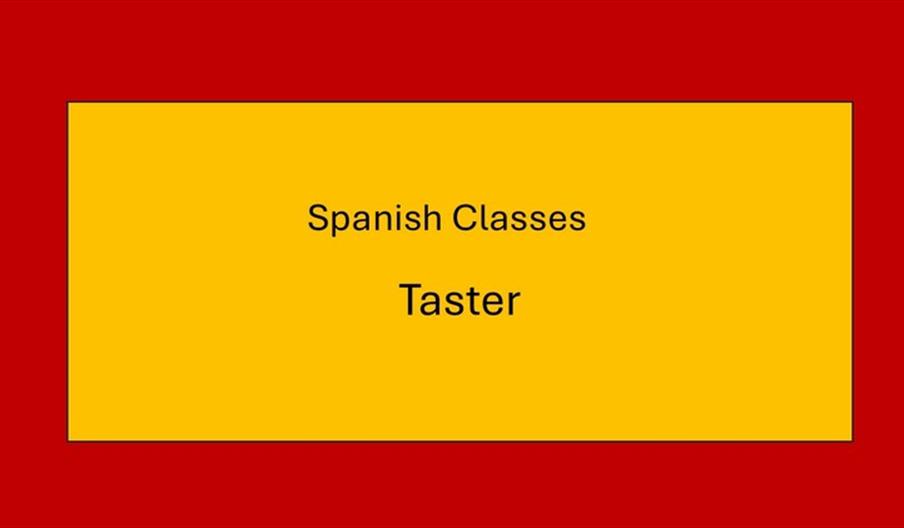 Spanish Lesson taster class