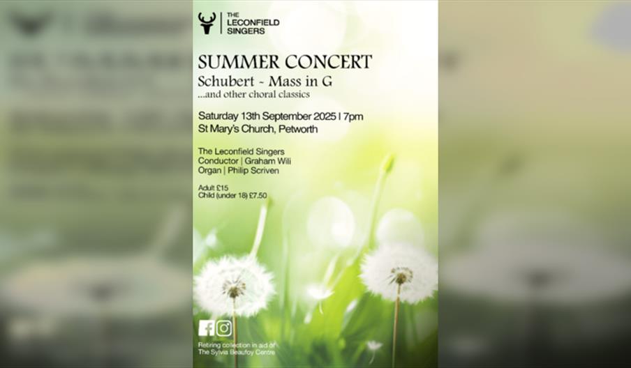 The Leconfield Singers - Schubert - Mass in G