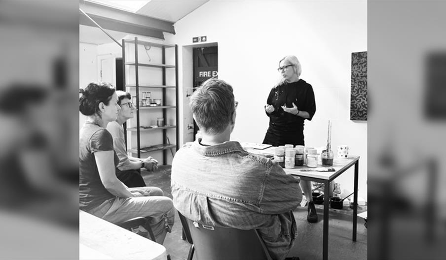 Encaustic Wax Painting