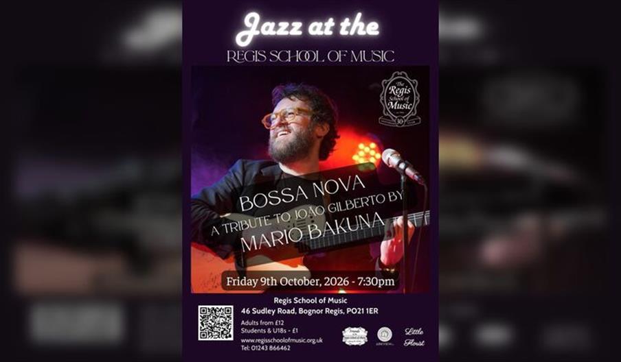 Jazz at the RSM - Bossa Nova: Tribute to João Gilberto by Mario Bakuna