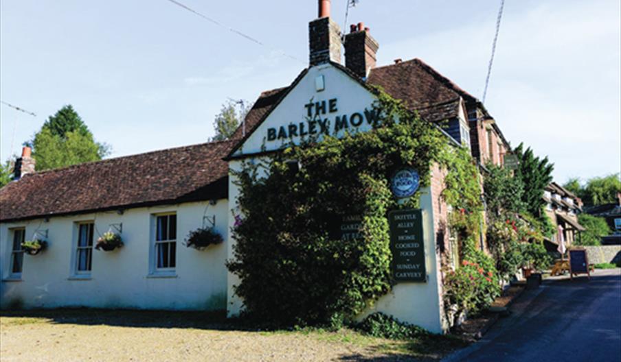 The outside of The Barley Mow