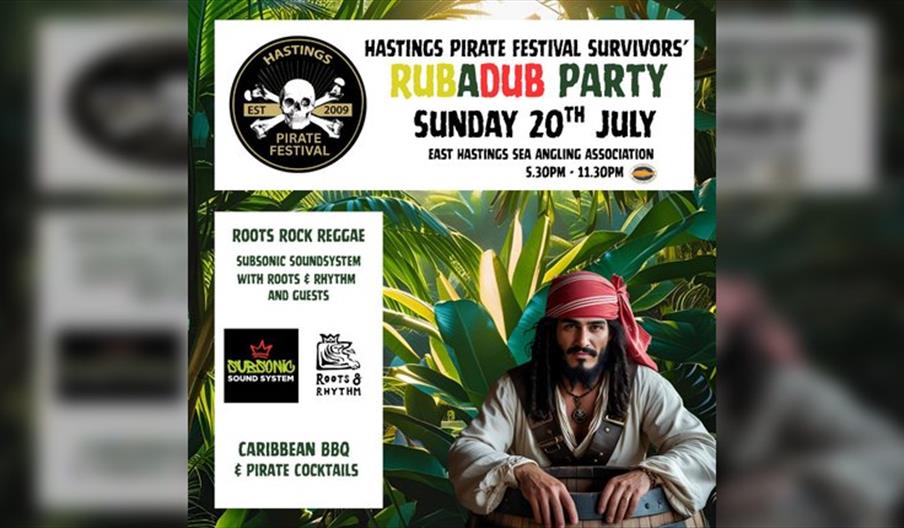 Hastings Pirate Festival Survivors' RubaDub Party