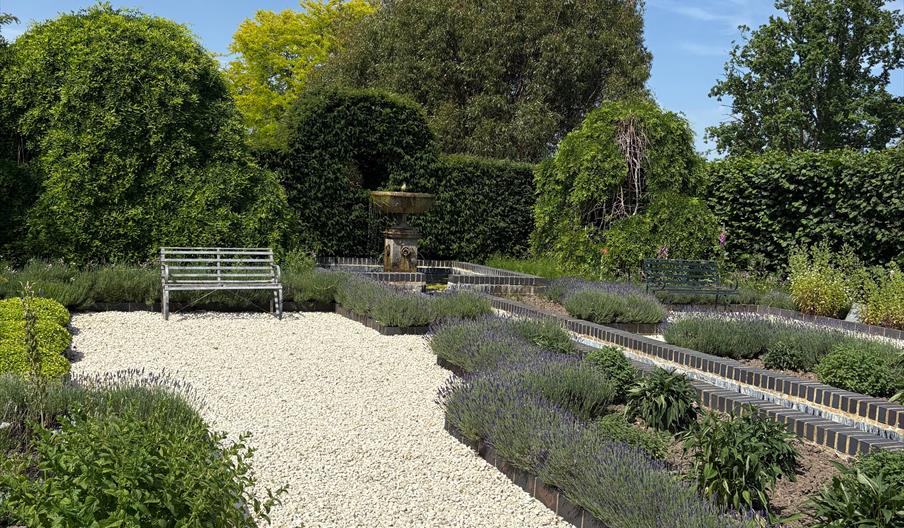 Medicinal garden in merriments gardens