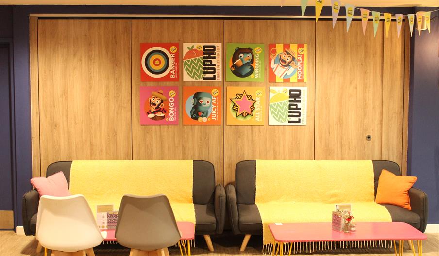 Brew cafe seating area lewes