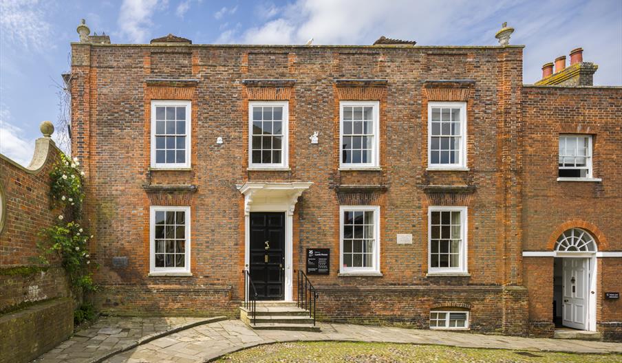 The front of Lamb House, East Sussex