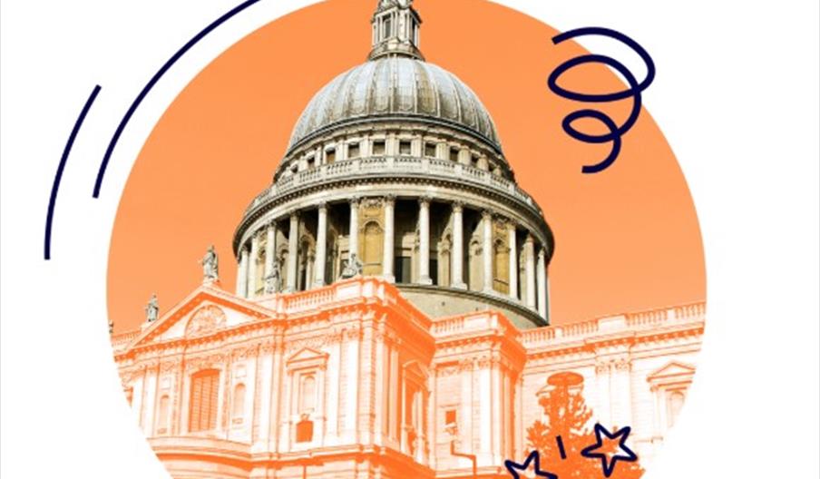 graphic of st pauls cathedral dome