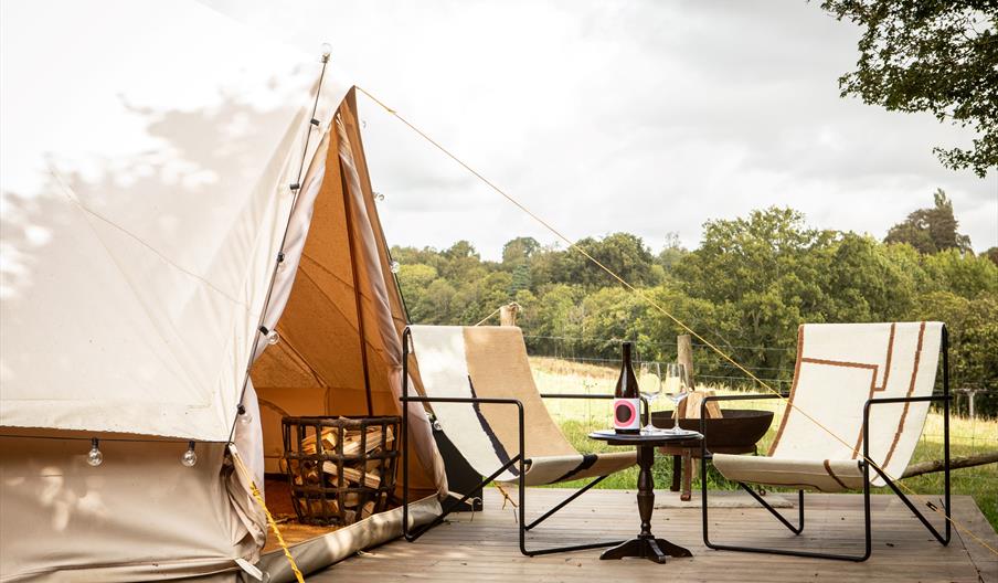 glamping tents