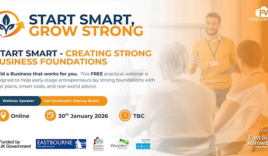 start smart grow strong graphic with date 30 jan