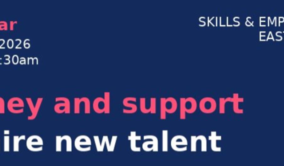 Graphic with title Money and support to hire new talent