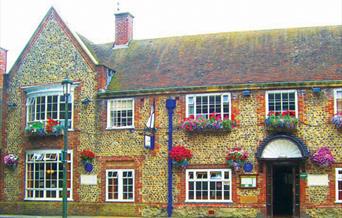 The outside of The Fox Inn