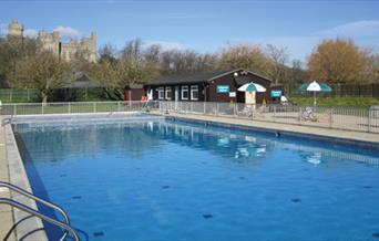 image of the outdoor pool