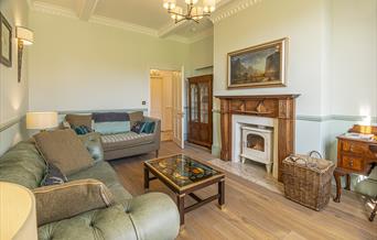 Herons wood living room
