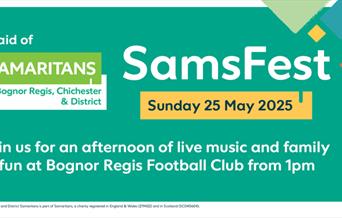 SamsFest in aid of Bognor Regis, Chichester & District Samaritans
