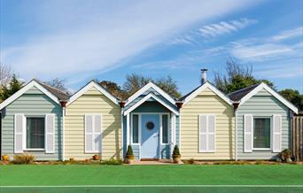 The Beach Huts exterior
