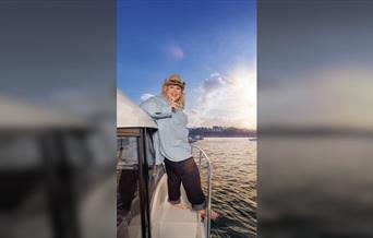 Urzila Carlson: Fatty on a Yacht