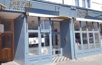 The outside of The Fish Factory