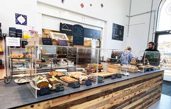 Fresh food on display at Mamoosh Riverside
