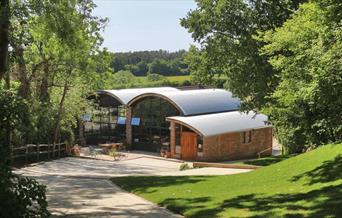 Sedlescombe organic vineyard building