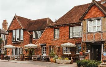 The Front of the ancient Pub