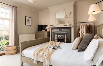 room with double bed