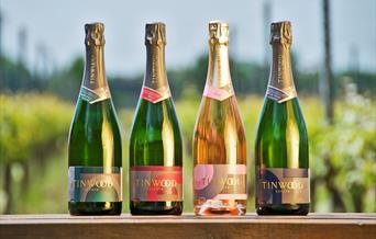 Tinwood Wines in front of the vineyard