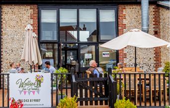 Wellies tea rooms external shot
