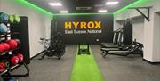 more gym machines and dumb bells