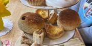 afternoon tea display