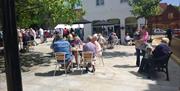 Gartons Coffee House outside seating