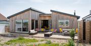 A sunny day view of the outside of a Sussex holiday cottage (4)