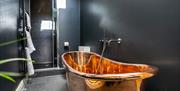 bath in bathroom