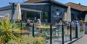 |Outside of the Boat House Cafe in Chichester|The outside of The Boat House Cafe