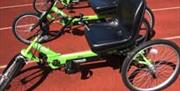 2 adapted trikes