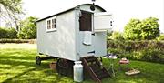 Shepherds Hut converted to accommodation