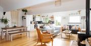 The Beach Huts interior