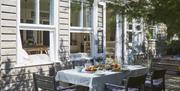 Coastal outdoor dining