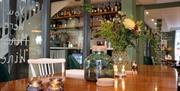inside the main entrance bar and seating area