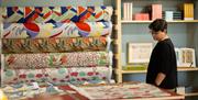 Charleston Lewes, fabric, shop woman shopping