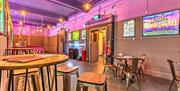 Connaught theatre bar area