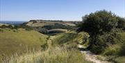 A view of the Devils Dyke near Brighton