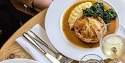 Pie and mash plate