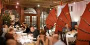 people dining inside the restaurant