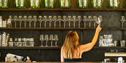 the bar