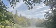Mist on the lake at Coes
