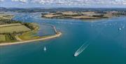 boats in the chichester harbour national landscape