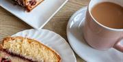 Coffee and Cakes Flatlay