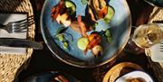 plates of food